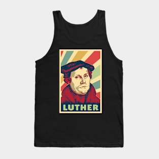 Martin Luther Vintage Colors Tank Top